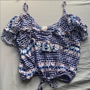 Surf Gypsy Ruffle Top